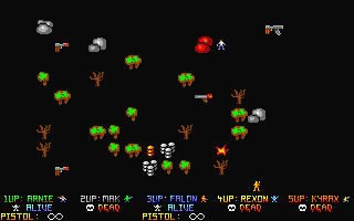 Alien Busters IV atari screenshot