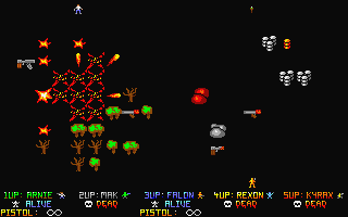 Alien Busters IV atari screenshot