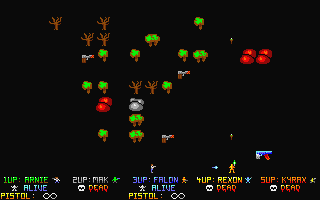 Alien Busters IV atari screenshot