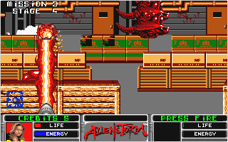 Alien Storm atari screenshot