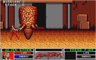 Alien Storm atari screenshot