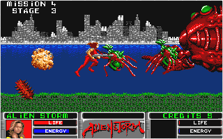 Alien Storm atari screenshot