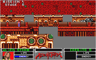 Alien Storm atari screenshot