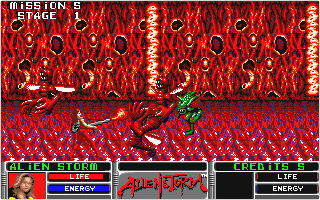 Alien Storm atari screenshot