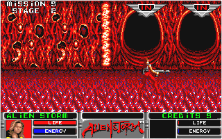 Alien Storm atari screenshot