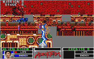 Alien Storm atari screenshot