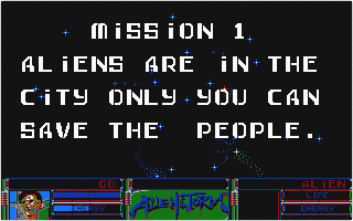 Alien Storm atari screenshot