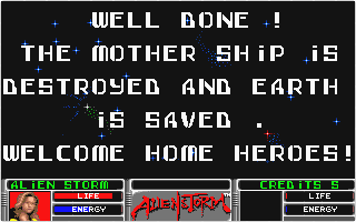 Alien Storm atari screenshot