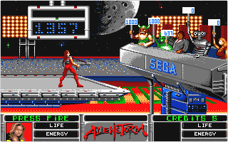 Alien Storm atari screenshot