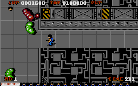 Alien Syndrome atari screenshot