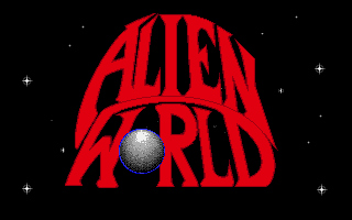 Alien World atari screenshot