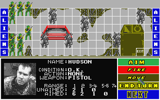 Aliens atari screenshot