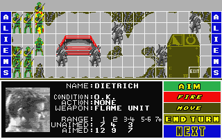 Aliens atari screenshot