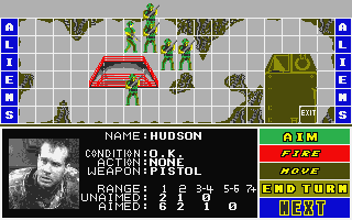 Aliens atari screenshot