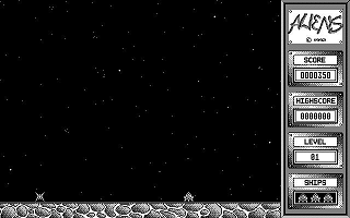 Aliens atari screenshot