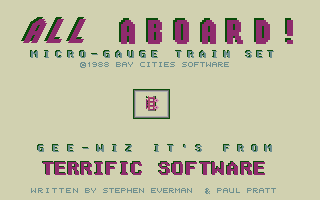 All Aboard! Micro Gauge Train Set atari screenshot