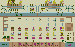 All Aboard! Micro Gauge Train Set atari screenshot