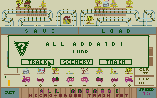 All Aboard! Micro Gauge Train Set atari screenshot