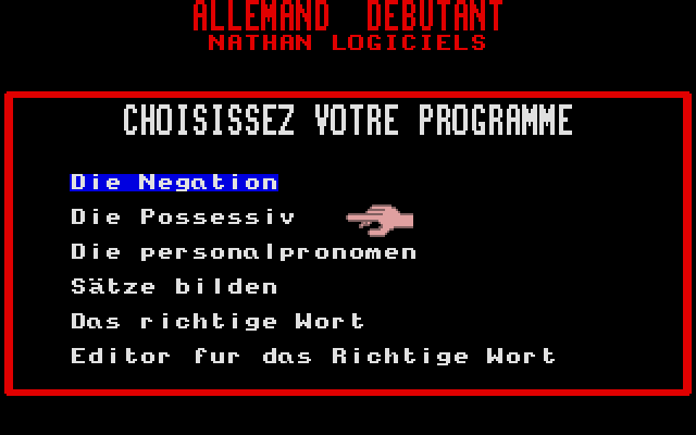 Allemand Débutant