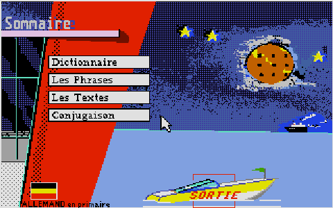 Allemand - Primaire atari screenshot
