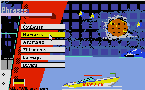 Allemand - Primaire atari screenshot