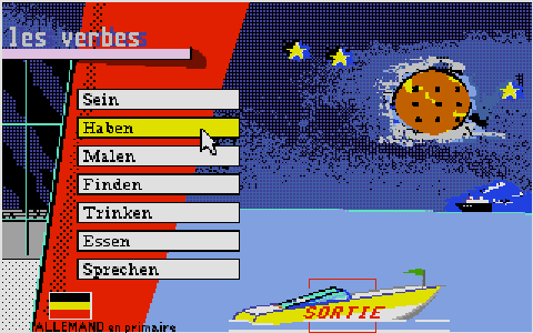Allemand - Primaire atari screenshot