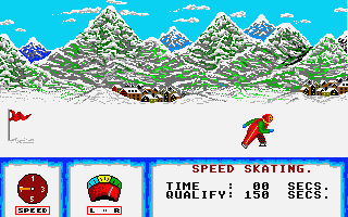 Alpine Games atari screenshot