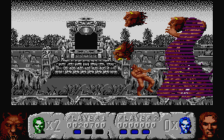 Altered Beast atari screenshot