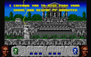 Altered Beast atari screenshot