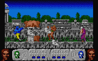 Altered Beast atari screenshot