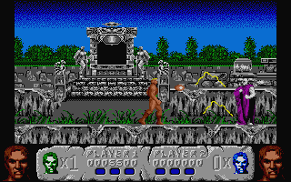 Altered Beast atari screenshot