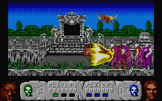 Altered Beast atari screenshot