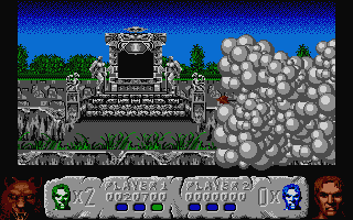 Altered Beast atari screenshot