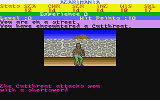 Alternate Reality - The City atari screenshot