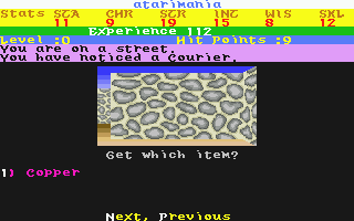 Alternate Reality - The City atari screenshot