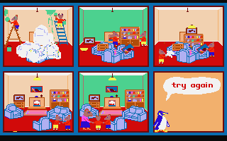 Kids' Academy - Alvin's Puzzles atari screenshot