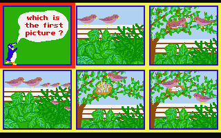 Kids' Academy - Alvin's Puzzles atari screenshot
