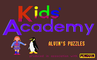 Kids' Academy - Alvin's Puzzles atari screenshot