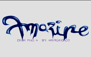 Amazine IV atari screenshot