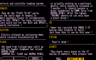 Amazine IV atari screenshot