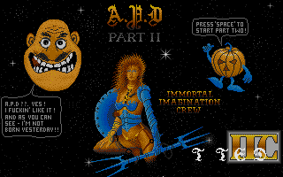 Amazing Pictures Demo atari screenshot