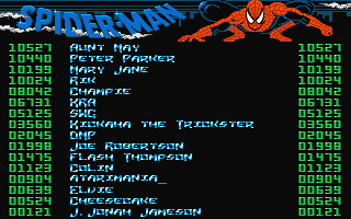 Amazing Spider-Man (The) atari screenshot