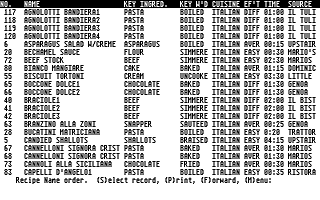 America Cooks Italian atari screenshot