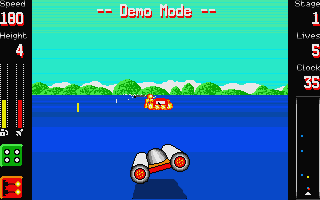 Ammotrack atari screenshot