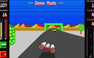 Ammotrack atari screenshot