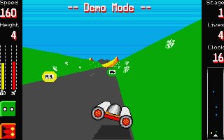 Ammotrack atari screenshot