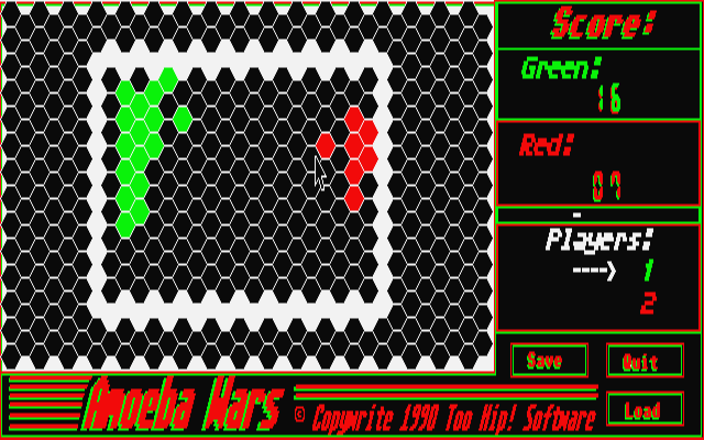 Amoeba Wars atari screenshot