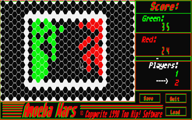 Amoeba Wars atari screenshot
