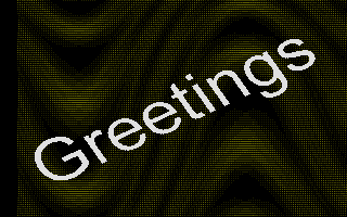 Amok Demo atari screenshot