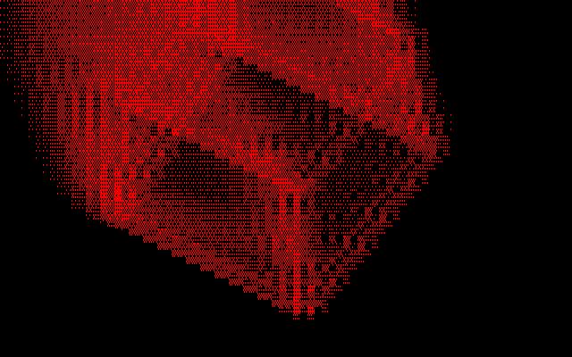Amok Demo atari screenshot